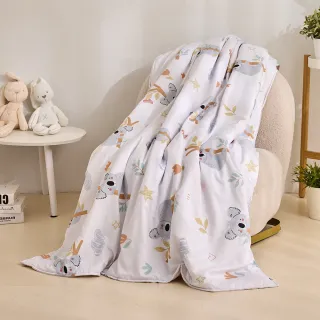 【MIT iLook】台灣製 天柔絲石墨烯鋪棉四季涼被120x150cm(任選1入/多款選/冰涼被/兒童/成人/涼夏被)