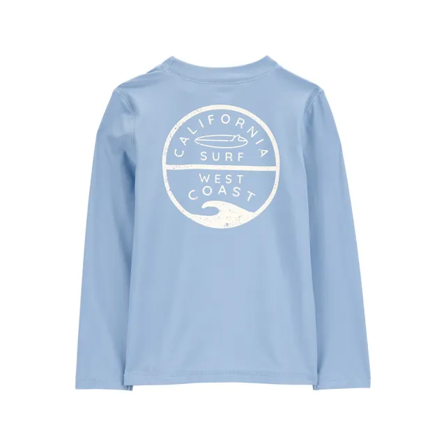 【Carter’s官方授權】UPF 50+  繽紛衝浪大童長袖防曬泳衣(原廠公司貨 童裝 兒童泳衣 嬰兒泳裝 寶寶泳裝)