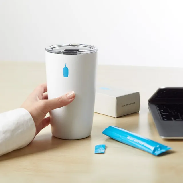 【Blue Bottle Coffee】日本藍瓶咖啡 不鏽鋼保溫杯16oz(咖啡杯/保溫杯/藍瓶咖啡杯)