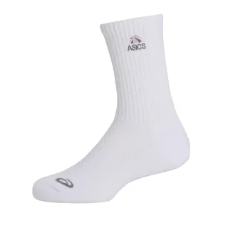 【asics 亞瑟士】中筒襪 男女中性款 籃球配件(3063A081-101)