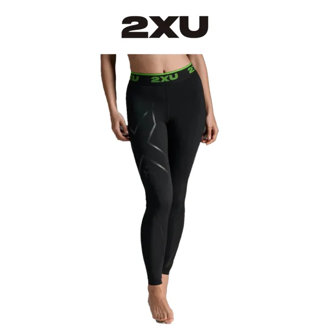 【2XU】女士 全長肌能恢復壓縮褲 運動褲 跑步褲 黑(2X25NSW731499)