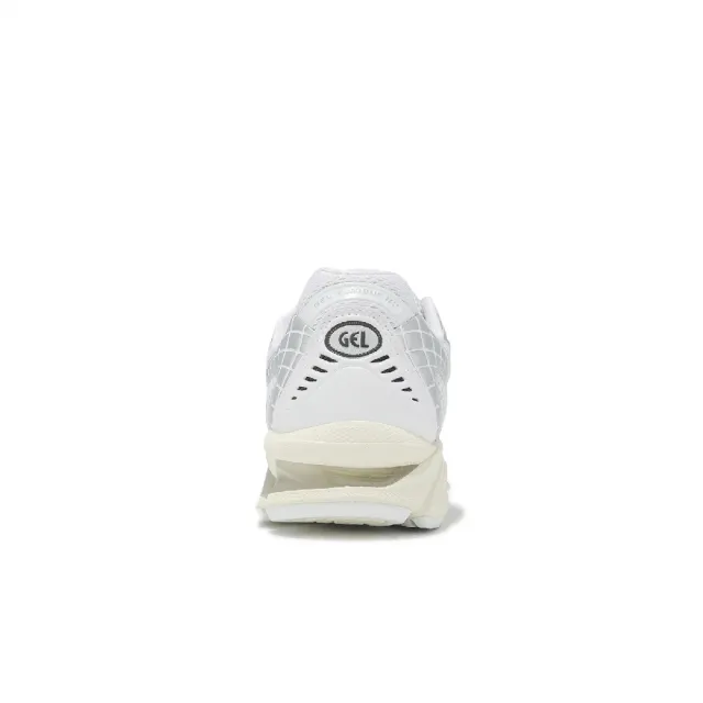 【asics 亞瑟士】休閒鞋 GEL-Nimbus 10.1 男鞋 女鞋 白 銀 緩震 亞瑟士(1203A761100)