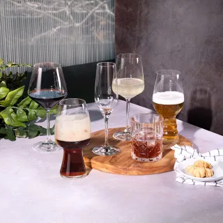 【IUSE】德國Spiegelau 酒杯組/五款任選/6入組(歐洲製/水晶杯/紅酒杯/白酒杯/氣泡杯/啤酒杯/威士忌杯)