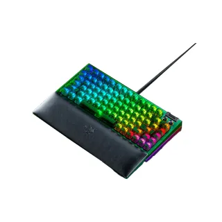 【Razer 雷蛇】BlackWidow 黑寡婦蜘蛛幻彩版 V4 75% Phantom Green Edition 幻影綠 - 英文(機械橘軸)