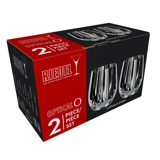 【Riedel】Tumbler Collection Optical O 威士忌杯-2入組