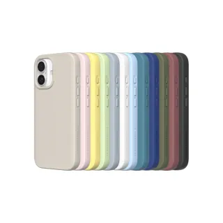 【RHINOSHIELD 犀牛盾】iPhone 16 Plus 6.7吋 SolidSuit 經典防摔背蓋手機保護殼(相機鍵按鈕版)