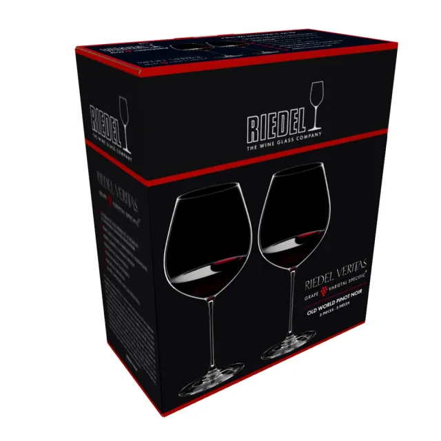 【Riedel】Veritas 舊世界黑皮諾紅酒杯-2入組