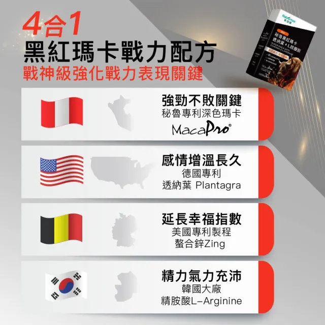 【家倍健】御勁專利Maca瑪卡精胺酸透納葉膠囊(30顆/盒)