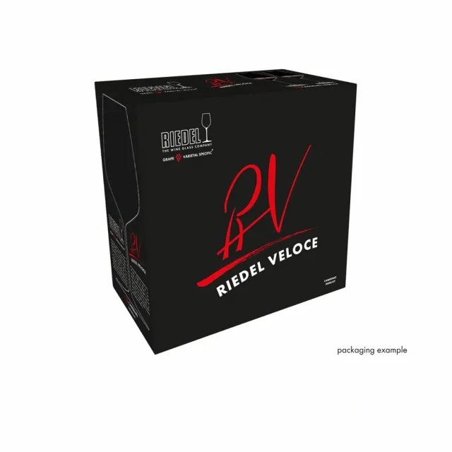 【Riedel】Veloce 黑皮諾紅酒杯-2入組(極致輕量鑽石杯型)