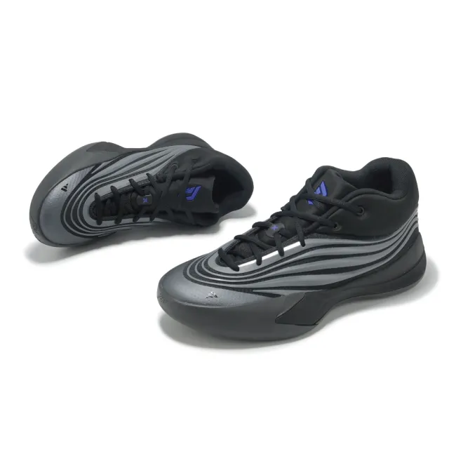 【adidas 愛迪達】籃球鞋 Dame 10 X 男鞋 黑 里拉德 Brookfield 緩震 抓地(JP6090)
