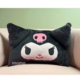 【SANRIO 三麗鷗】-萌萌酷洛米-長型抱枕-黑色