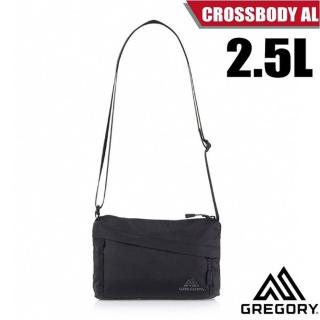 【Gregory】2.5L CROSSBODY AL 輕量抗撕裂肩揹包.斜揹包(138248-L396 聚焦黑)