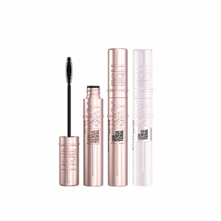 【MAYBELLINE 媚比琳】新色上市!飛天翹防水睫毛膏3入組(#SKYHIGH)