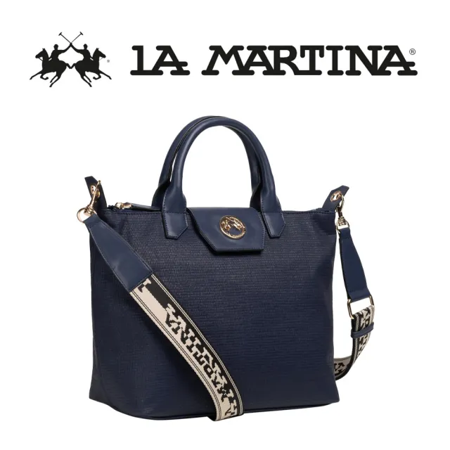 【LA MARTINA】雙11 直播限定 義大利原裝進口 限量2折 頂級手提包肩背包 1868P 全新專櫃展示品((其他規格)
