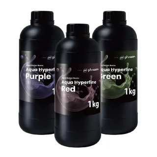 【Phrozen普羅森】湖水超高精細樹脂1KG(三色組-福音紫+豆沙紅+野戰綠)