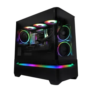 【華碩平台】U9廿四核RTX 5070 Win11{聖階騎士W}水冷電競機(Ultra 9 285K/B860/64G D5/1TB/WiFi6E)