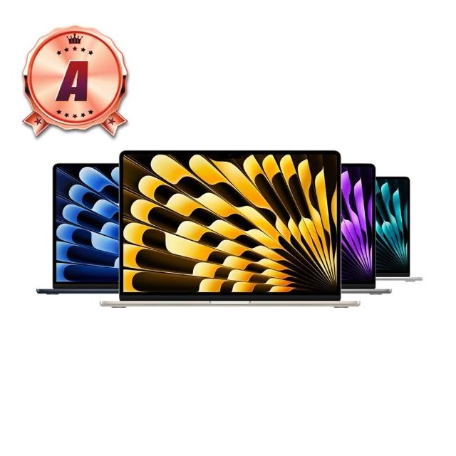 【Apple】A 級福利品 MacBook Air 15吋 M3 8核心CPU 10核心GPU(2024/16G RAM/256G SSD)