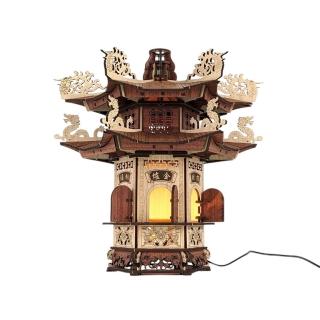 【EAVO-手半屋】金爐DI 小夜燈(DIY組裝模型)