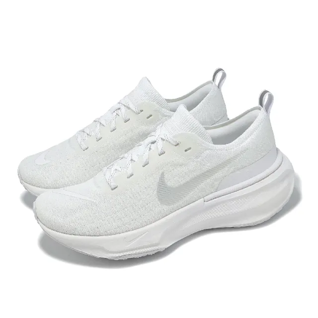 NIKE 耐吉】慢跑鞋ZoomX Invincible Run FK 3 男鞋白回彈運動鞋(DR2615