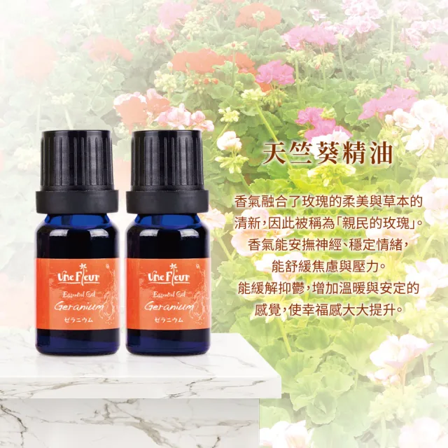 【Jollyard 潔麗雅】天竺葵精油(10ml)