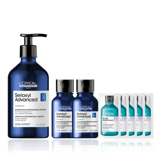 【L’OREAL 巴黎萊雅PRO】絲芮雅平衡健髮露500ml(洗髮精/健髮/蓬鬆/頭皮養護)