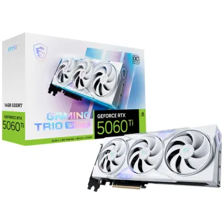 【MSI 微星】GeForce RTX 5060 Ti 16G GAMING TRIO OC WHITE 顯示卡