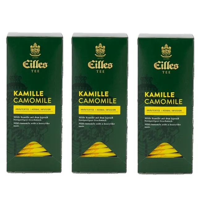 【Eilles 德國】皇家洋甘菊茶(25包x1.25g/3入)