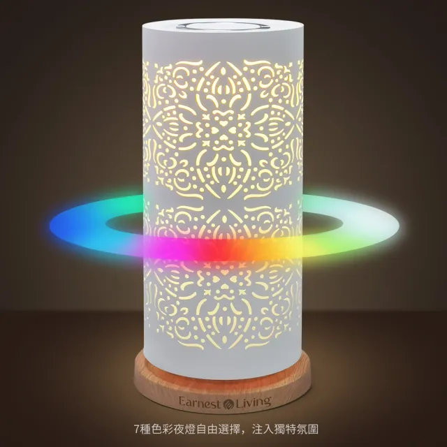 【Earnest Living】超質感無水香氛機 不需加水 精油香氣更濃(加濕器/薰香機/香氛機/精油燈/水氧機)