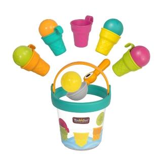 【Yookidoo 以色列】戲水玩具 冰淇淋甜筒組(洗澡玩具 兒童玩具)