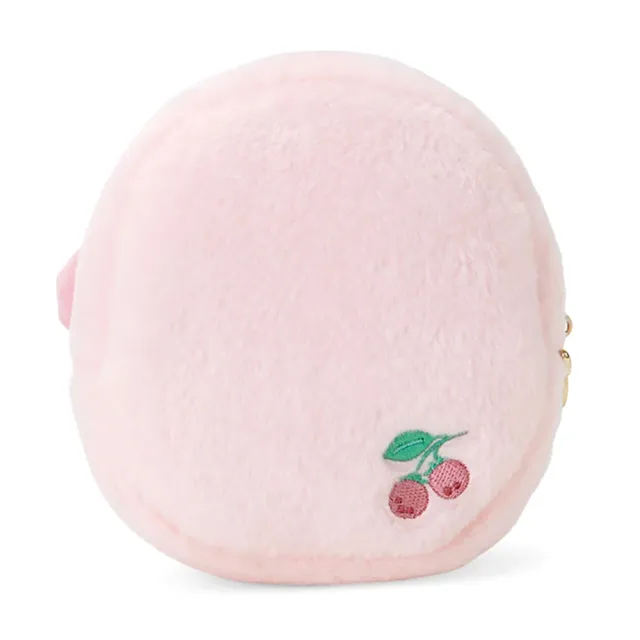 【SANRIO 三麗鷗】森林動物系列 絨毛造型化妝包 美樂蒂