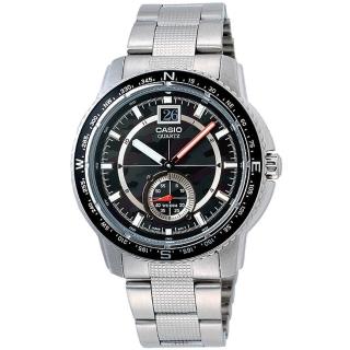 【CASIO 卡西歐】OUTGETAR系列 越野迷彩造型腕錶-黑(AMW-102D-1AVDF)