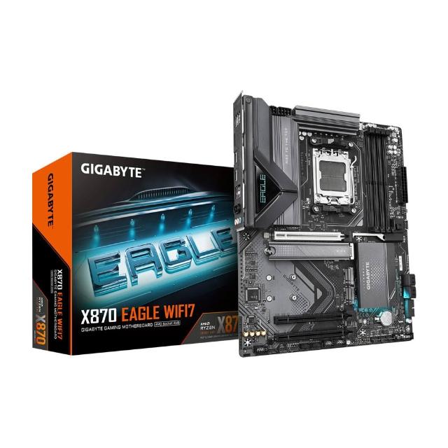 【技嘉】C+M組合★X870 EAGLE WIFI7 AMD 主機板+AMD Ryzen 9-9950X3D 16核心 CPU處理器