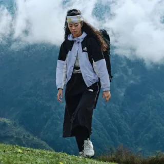 【The North Face】北面女款黑色DWR防潑水短裙｜8C54JK3