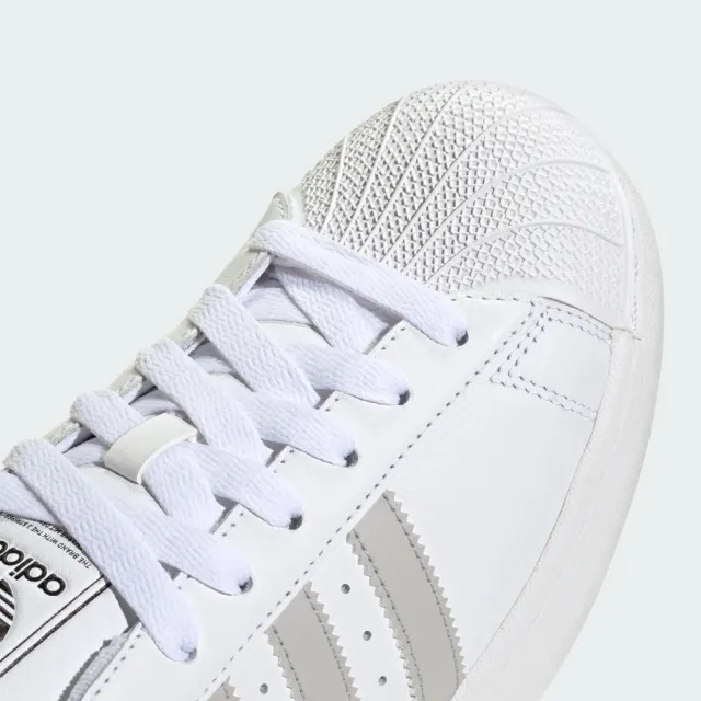 【adidas 愛迪達】SUPERSTAR 休閒鞋 穿搭 復古 貝殼頭 男女款(JQ4731)