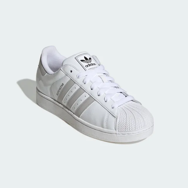 【adidas 愛迪達】SUPERSTAR 休閒鞋 穿搭 復古 貝殼頭 男女款(JQ4731)