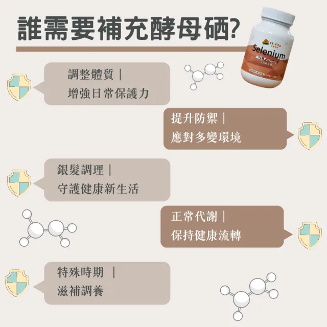 天然酵母硒  共30粒(Se 硒   硒元素 微量元素 礦物質)