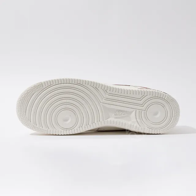 【NIKE 耐吉】Air Force 1”07 LV8 男鞋 米白棕色 皮革 運動 透氣 AF1 休閒鞋 HQ2037-101