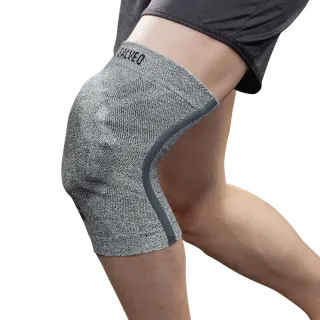 【Vital Salveo 紗比優】防護鍺訓練專用壓力軟墊骨架護膝-單支入(遠紅外線運動軟墊護膝-台灣製造)