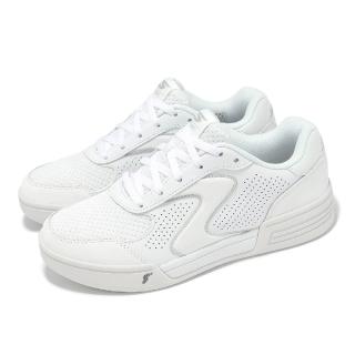 【SKECHERS】休閒鞋 Viper Court Classic 女鞋 白 皮革 小白鞋 運動鞋(172106-CWHT)