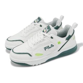 【FILA】休閒鞋 Tennis Ball 男鞋 匹克球 白 綠 網球 運動鞋 斐樂(1C943Z166)