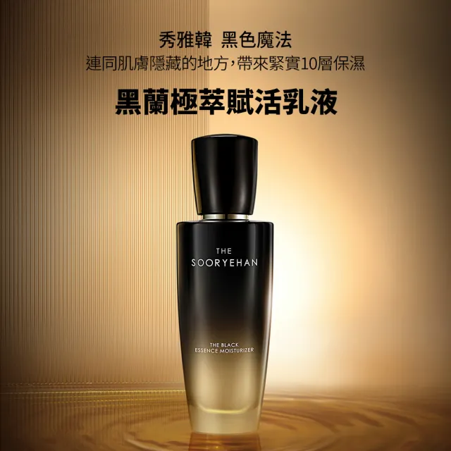 【Sooryehan 秀雅韓】官方直營 黑蘭極萃賦活乳液 130ml