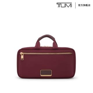 【TUMI】VOYAGEUR Madeline 迷你化妝包-勃根地紅(TUMI 官方旗艦店)
