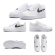 【NIKE 耐吉】休閒鞋 Air Force 1 液態金屬 猛毒 白色 黑色 米白 玫瑰金 女鞋 限量 潮流 穿搭(IF1686-101)