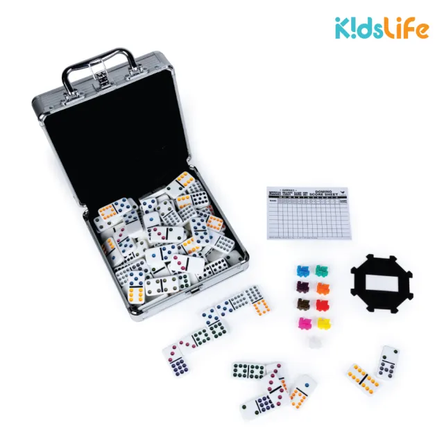 【KidsLife】墨西哥火車骨牌｜桌遊 骨牌接龍 西洋骨牌 樂齡桌遊