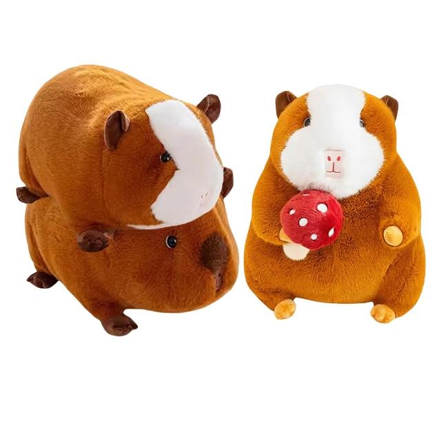 【啾愛你】趣味豚鼠絨毛娃娃25cm(荷蘭豬/絨毛娃娃/抱枕/玩偶)