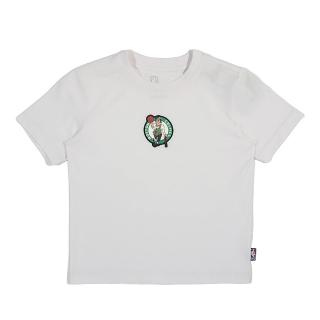 【NBA】NBA BOSTON CELTICS 短袖T恤 兒童印花上衣 白色 中性款 35261031 00 noB38