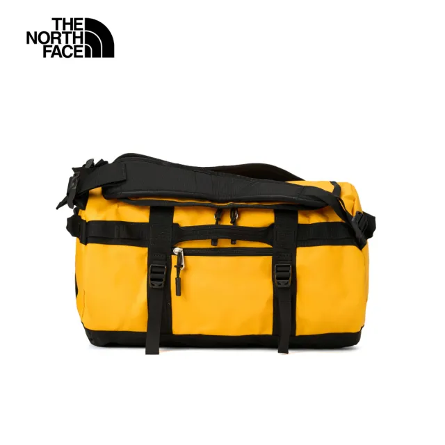 【The North Face】TNF 休閒 耐用休閒旅行包 BASE CAMP DUFFEL - XS 男 女 黃(NF0A52SS4WP)