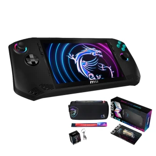 配件大禮包★【MSI 微星】Claw 電競掌機(Intel Core Ultra 5 135H/16G/512G SSD/W11/A1M-027TW)