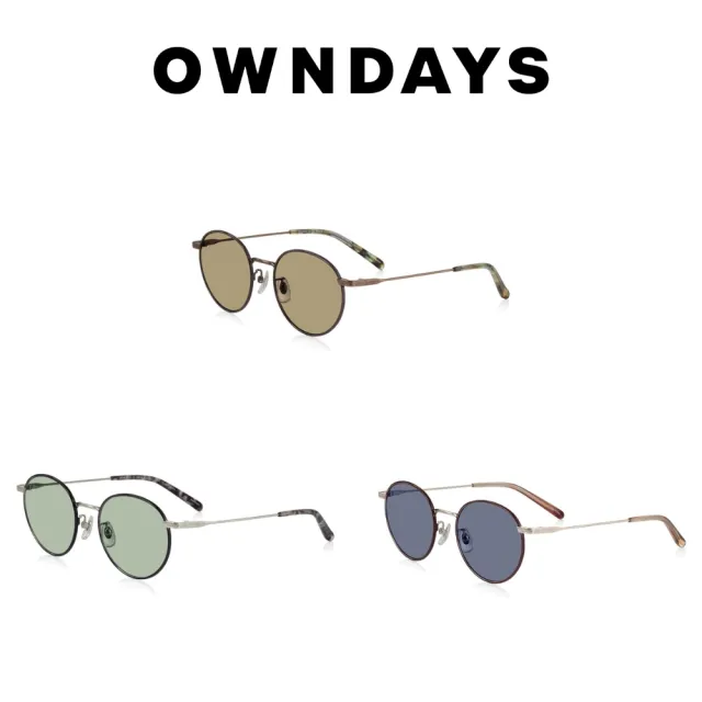 【OWNDAYS】OWNDAYS × FREAKS STORE限定調光變色太陽眼鏡(FK1003G-5S)