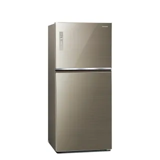 【Panasonic 國際牌】家電快配★650公升新一級能效智慧節能雙門玻璃變頻冰箱-翡翠金(NR-B651TG-N)